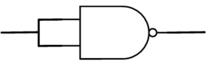 Inverter-from-NAND